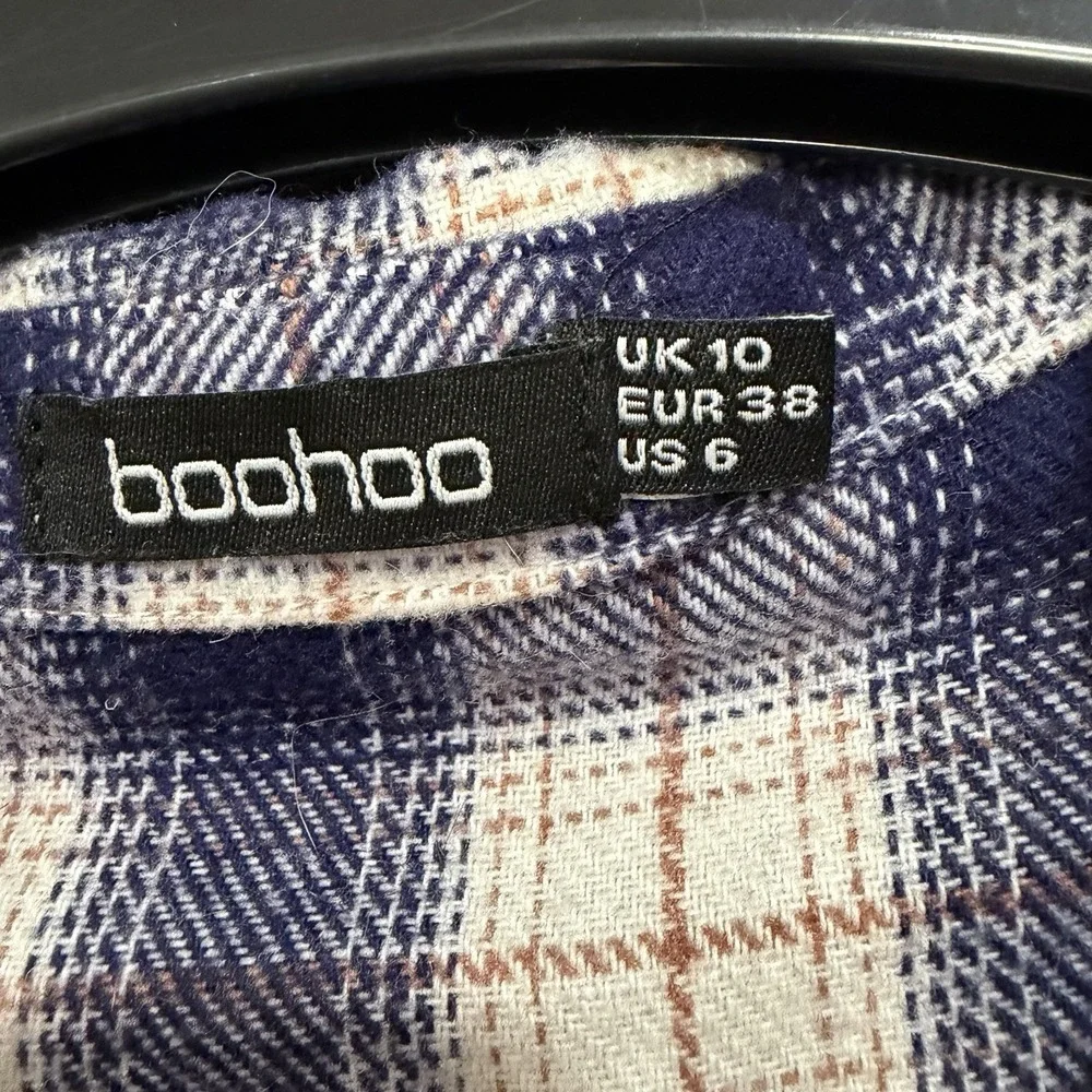 Boohoo women plaid
